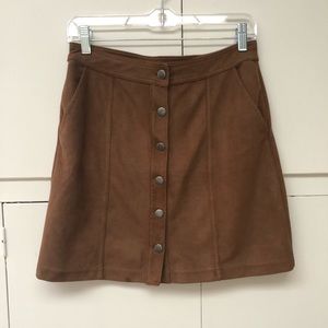 Nordstrom 14th and union button up skirt